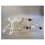 Cut Glass Chandelier Crystals Lot