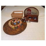 Wooden Childrens Decor and Toys Lot