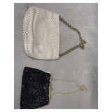 Two Evening Bags Mesh and Beaded