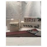 Department 56 Christmas Village Accessories Lot
