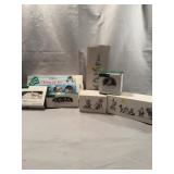 Department 56 North Pole Figurine and Tree Lot