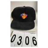 Vtg Yupoong & Co. Corduroy Pool/Billiards Ball Cap
