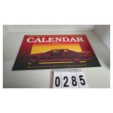 Winston Cup 1990 Superstars of NASCAR Calendar