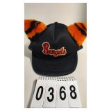 Vintage Cincinnati Bengals Furry Ears/Tail Cap/Hat