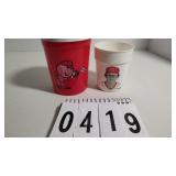 2 Cincinnati Reds Plastic Cups-Nu Maid...