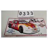 Bill Elliott 1988 Winston Cup Champion License...