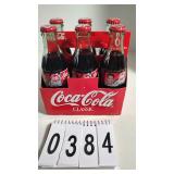 6 Tony Steward NASCAR Coke Bottles in Cardboard...