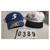 2 Racing Caps-NASCAR #5 Kahne & Indy Car #5...