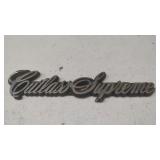 Oldsmobile Cutlass Supreme Script Emblem/Badge