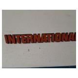 International Block Letters Badge/Emblem