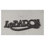Chrysler LeBaron Emblem/Badge