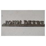 Vintage John Deere Grille Nameplate/Emblem/Badge