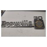 Chevy Beauville 30 Body/Fender Emblem/Badge