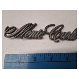 Chevy Script Monte Carlo Body/Fender Emblem/Badge
