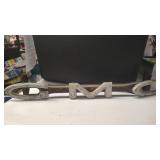 Vintage GMC Grille Emblem Letters