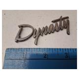 Dodge Dynasty Logo Emblem/Badge