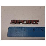 GM/Buick 'Sport' Emblem/Badge