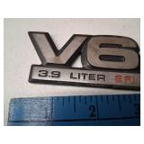 Dodge V6 3.9 Liter EFI Emblem/Badge