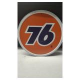 Desperate Enterprises Repro 76 Oil/Gas Sign
