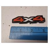 4x4 Emblem/Badge #37380468 ABS 14057640