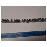 'Club Wagon' Ford Econoline Fender/Body...