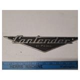Pierce Contender Fire Truck Emblem/Badge