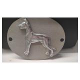 Vintage Great Dane Trailer Nose Badge