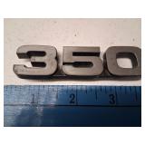 Chevy 350 Engine Body/Fender Emblem/Badge