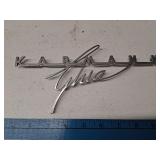 Volkswagen Karmann Ghia Read Deck Lid Script...