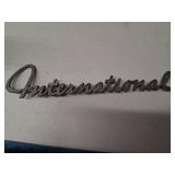 International Script Body/Fender Emblem/Badge