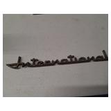 International Script Body/Fender Emblem/Badge