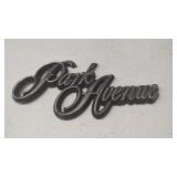 Buick Script Park Avenue Logo Emblem/Badge
