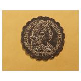 1788 Middlesex Half Penny Token