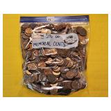 Three Pounds mixed Lincoln Memorial Cents