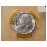 GEM! PCGS 1949-S Roosevelt Silver Dime in MS66