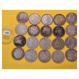 *FULL ROLL* Twenty Morgan Silver Dollars