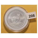 GEM! 2023 South Africa Silver Krugerrand
