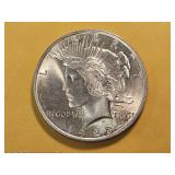 BU 1923 Peace Silver Dollar