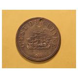 19th Century Canada Half Penny