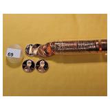 Roll of Mixed Proof Lincoln Cents