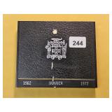 1972 Jamaica Proof Silver Ten Dollars