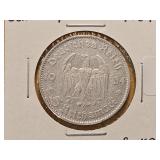 1934 Germany Silver 5 Marks
