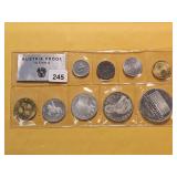 Austrian 1966 Silver Proof Set