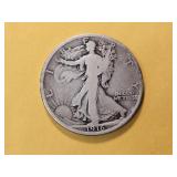 Little Better 1916 Walking Liberty Silver 50c