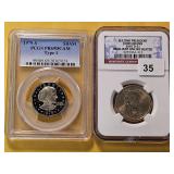 PCGS and NGC Graded US Dollars
