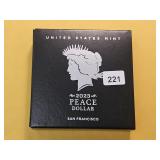 US Mint GEM Proof 2023-S Peace Silver Dollar