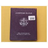 US Mint GEM Proof 1987-S American Silver Eagle