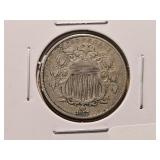 1867 Shield Nickel
