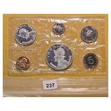 1966 Panama Silver Proof Set