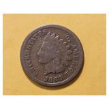 Semi-Key 1864-L Indian Head Cent